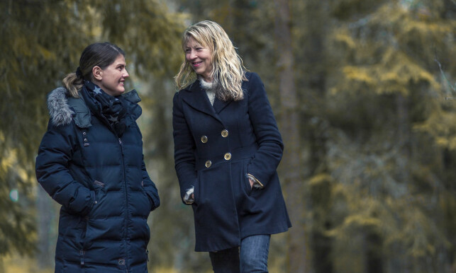 -Det har aldri vært noen drakamp mellom oss. Det tror jeg har vært helt avgjørende, forklarer Åse. Foto: Astrid Waller -Det har aldri vært noen drakamp mellom oss. Det tror jeg har vært helt avgjørende, forklarer Åse. Foto: Astrid Waller