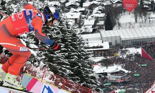 image: Det viktigste er ikke å vinne i Kitzbühel, det viktigste er å reise til OL med helsa i behold