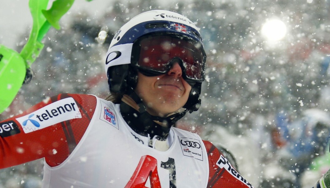 Dramatikk da Kristoffersen tok rotta på Hirscher: - Jeg fikk panikk Dramatikk da Kristoffersen tok rotta på Hirscher: - Jeg fikk panikk