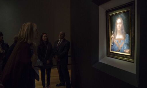 image: Bildet ble solgt til en rekordhøy pris. Nå raser debatten om Leonardo da Vinci virkelig malte det
