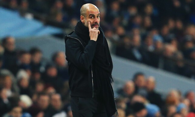 FØLTE SEG TRYGG: Pep Guardiola. Foto: Matt McNulty/JMP/REX/Shutterstock/NTB Scanpix FØLTE SEG TRYGG: Pep Guardiola. Foto: Matt McNulty/JMP/REX/Shutterstock/NTB Scanpix
