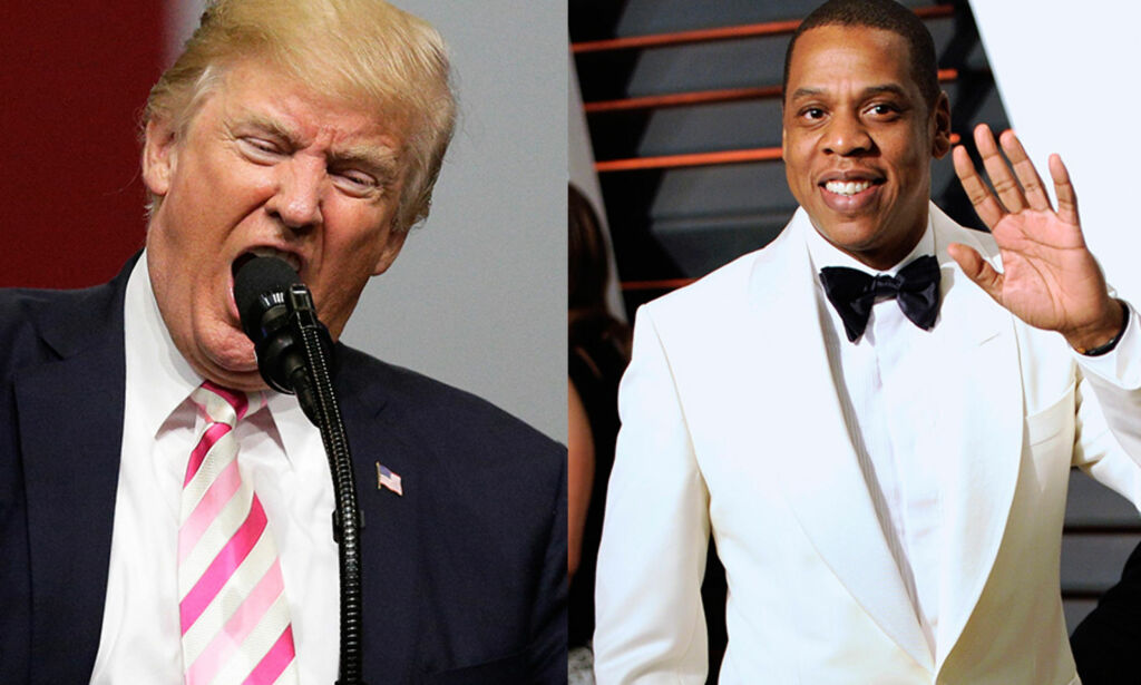 image: Trump fyrer tilbake mot Jay Z etter «drittland»-utspill