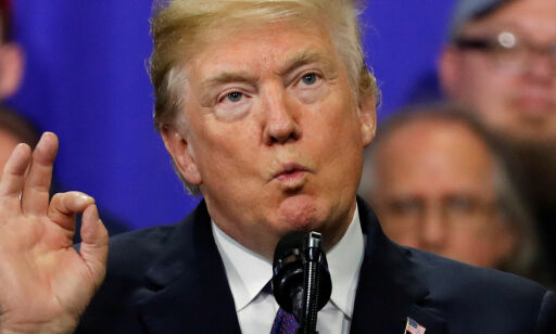 image: Mens Trump holdt sin skattetale, hadde børsen sitt største fall siden finanskrisen