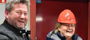 Bjarne sang selvsagt ikke "Skitkjærring" til sin store leder Bjarne sang selvsagt ikke "Skitkjærring" til sin store leder