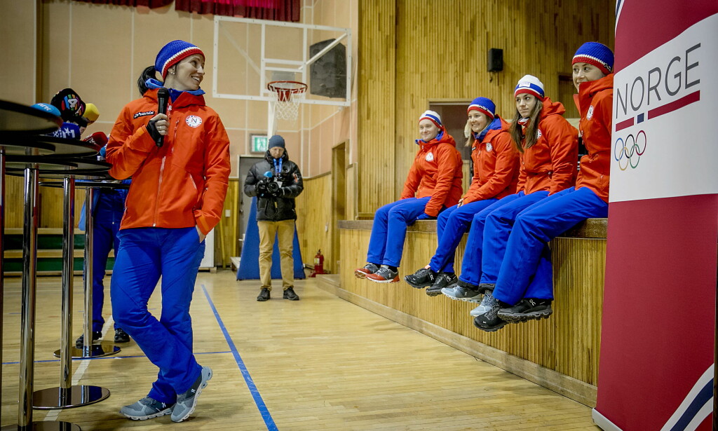 KLARE: Marit Bjørgen, Heidi Weng, Ragnhild Haga og Ingvild Flugstad Østberg går skiathlon for Norge på OLs åpningsdag. Foto: Bjørn Langsem / Dagbladet KLARE: Marit Bjørgen, Heidi Weng, Ragnhild Haga og Ingvild Flugstad Østberg går skiathlon for Norge på OLs åpningsdag. Foto: Bjørn Langsem / Dagbladet