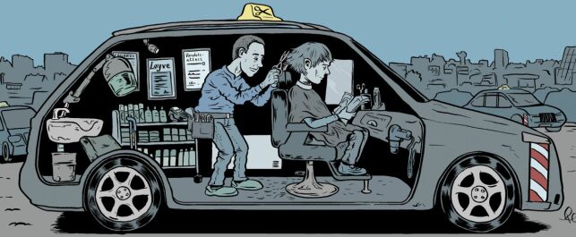 image: Hvis din frisør var en taxi