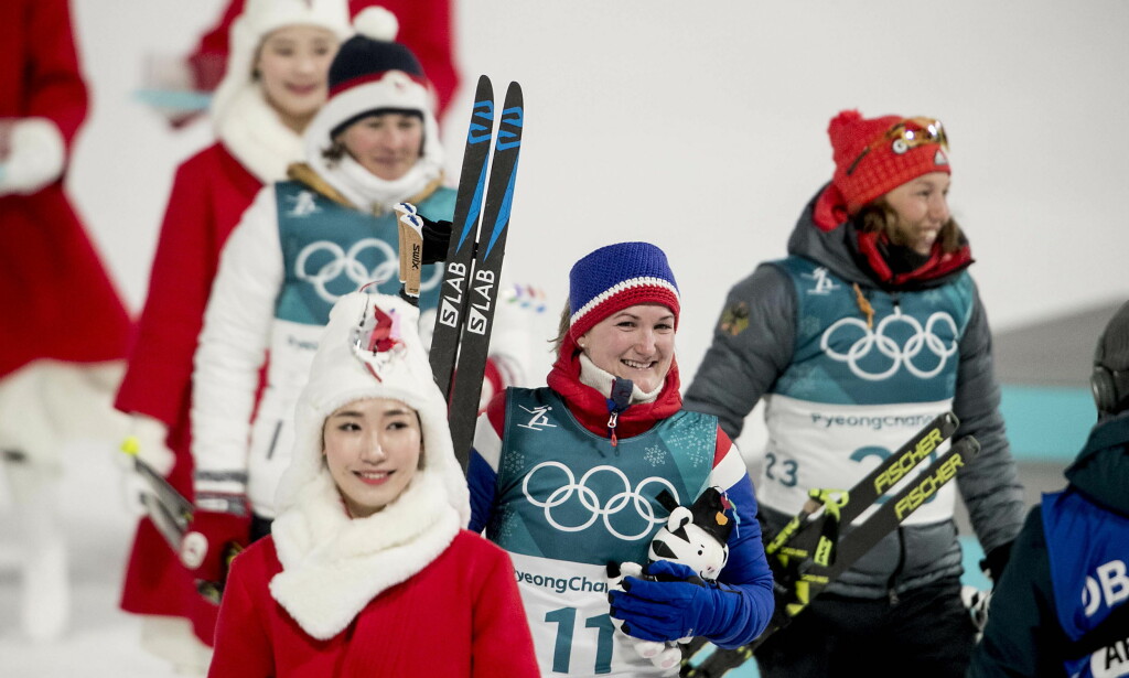 SØLV: Marte Olsbu på sprinten i skiskyting. Foto: Bjørn Langsem / Dagbladet SØLV: Marte Olsbu på sprinten i skiskyting. Foto: Bjørn Langsem / Dagbladet