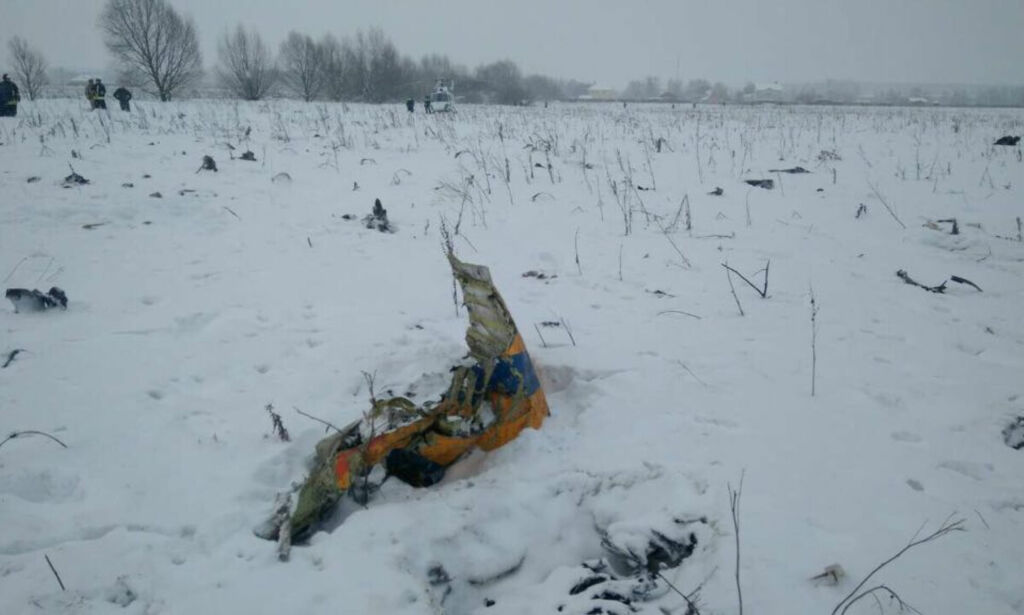 image: Fly med 71 om bord styrtet utenfor Moskva: Ingen overlevende