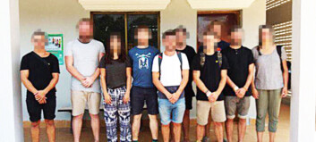 Sju utlendinger løslatt, men 22 år gammel nordmann fortsatt fengslet i Kambodsja Sju utlendinger løslatt, men 22 år gammel nordmann fortsatt fengslet i Kambodsja