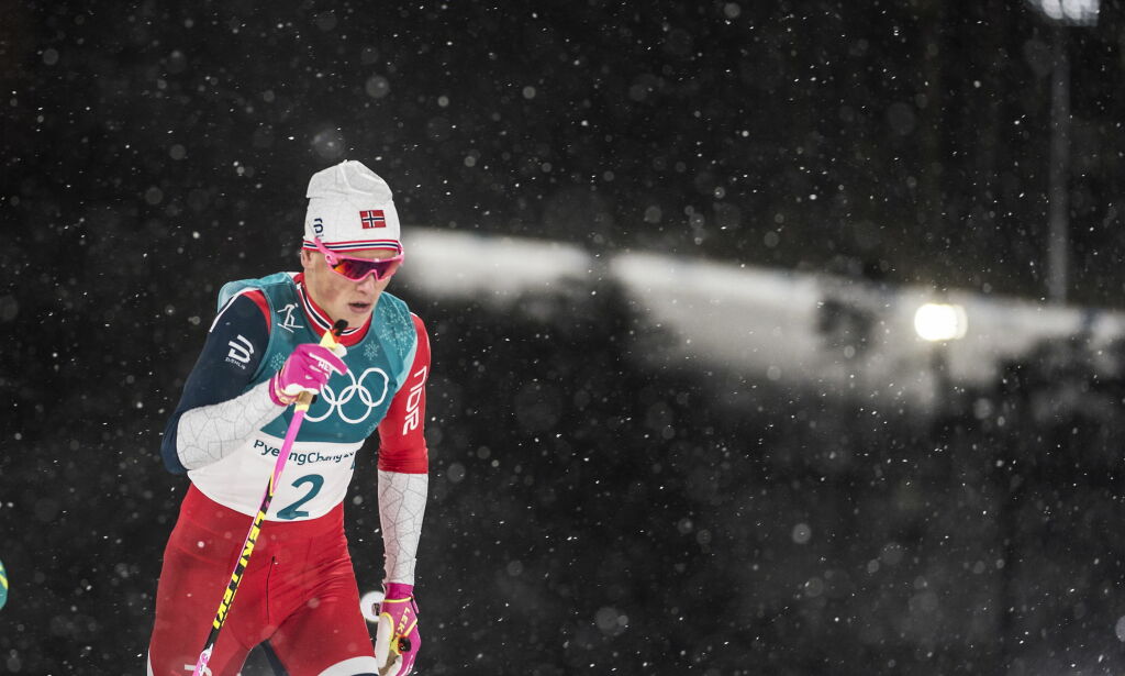 20180213 ALPENISIA PYONGCHANG Johannes Høsflot Klæbo tok gull på sprinten. Her med familei, mormor, morfar , foreldre og andre fra Trondheim. Også med koreanske fans.
Foto: Hans Arne Vedlog / Dagbladet