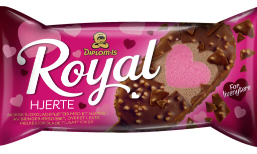 ROYAL: Med et hjerte av soret. ROYAL: Med et hjerte av soret.