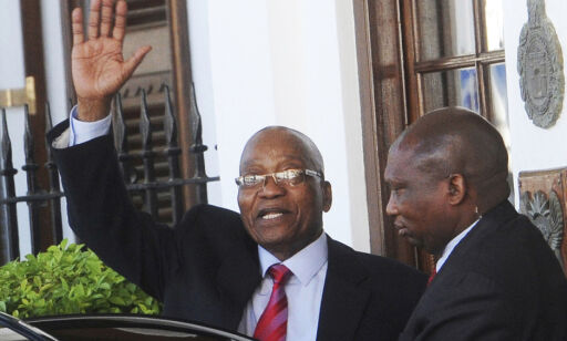image: Sør-Afrikas president Jacob Zuma går av