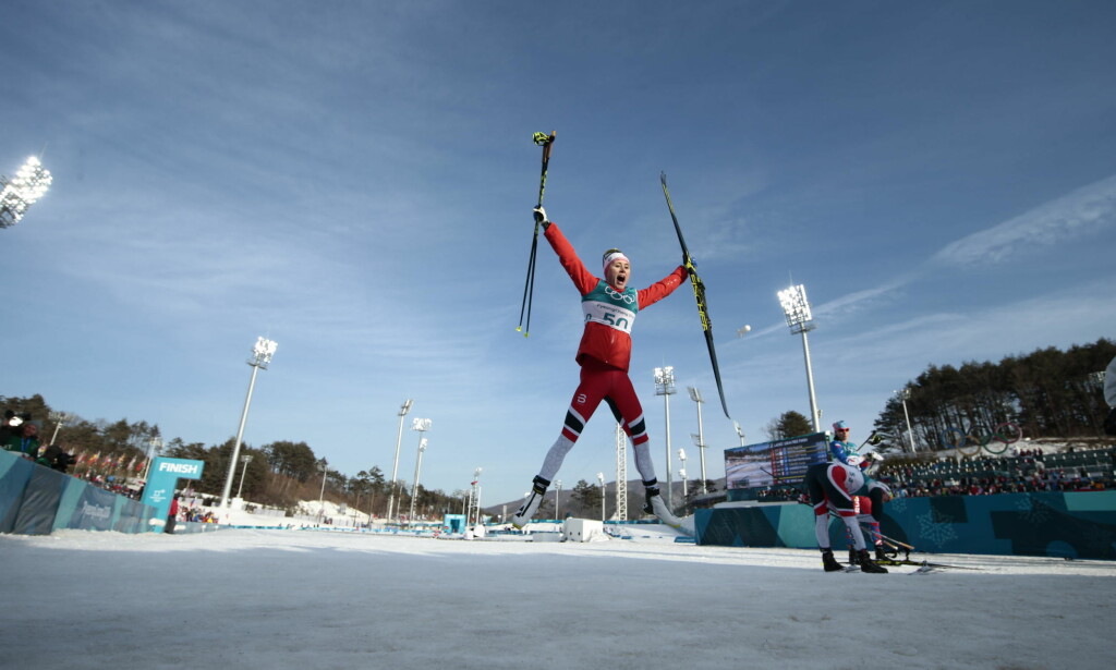HURRA: Ragnhild Haga døpte dette til Ragnhild-dagen etter navnesøster Mowinckels OL-sølv tidligere. Foto: Bjørn Langsem/Dagbladet HURRA: Ragnhild Haga døpte dette til Ragnhild-dagen etter navnesøster Mowinckels OL-sølv tidligere. Foto: Bjørn Langsem/Dagbladet