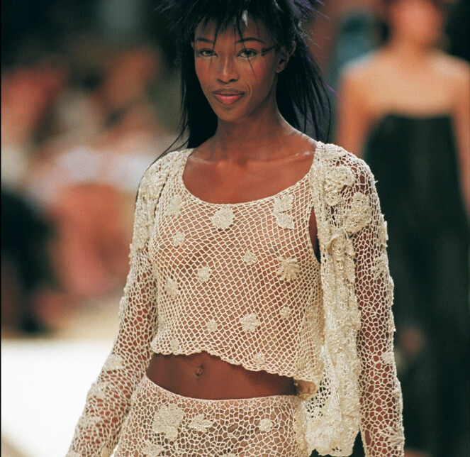 BEST SOM VENNER: Naomi Campbell hadde en kort romanse med Leonardo DeCaprio på 90-tallet. Her fotografert på catwalken for Chanel under moteuka i Paris i 1999. Foto: Thomas Coex / NTB scanpix BEST SOM VENNER: Naomi Campbell hadde en kort romanse med Leonardo DeCaprio på 90-tallet. Her fotografert på catwalken for Chanel under moteuka i Paris i 1999. Foto: Thomas Coex / NTB scanpix
