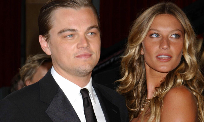 FEM ÅR SAMMEN: Gisele Bündchen og Leonardo DiCaprio fotografert sammen under Oscar-utdelingen i 2005. Foto: Photo/Jennifer Graylock / AP Photo / NTB scanpix FEM ÅR SAMMEN: Gisele Bündchen og Leonardo DiCaprio fotografert sammen under Oscar-utdelingen i 2005. Foto: Photo/Jennifer Graylock / AP Photo / NTB scanpix