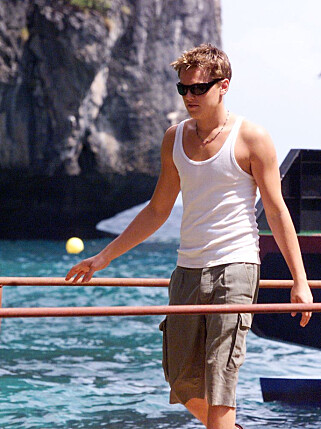 KASSASUKSESS: Leonardo DiCaprio under innspillingen av «The Beach» i 1999. Foto: NTB Scanpix KASSASUKSESS: Leonardo DiCaprio under innspillingen av «The Beach» i 1999. Foto: NTB Scanpix