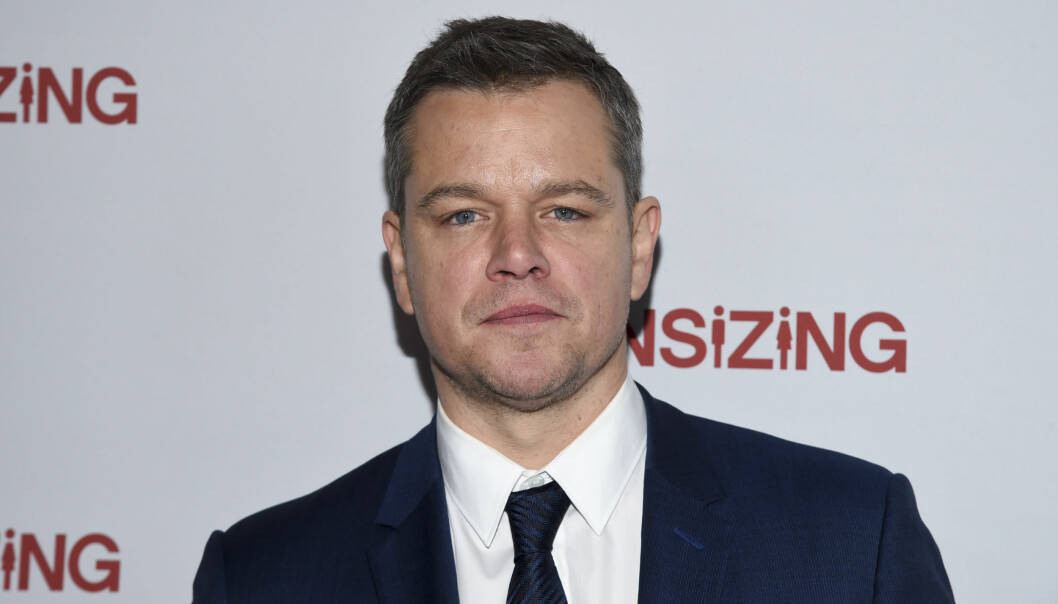 RENT VANN: Her er Matt Damon på premieren av filmen Downsizing i New York. Visste du at store deler av denne filmen ble spilt inn i Norge? FOTO: NTB Scanpix RENT VANN: Her er Matt Damon på premieren av filmen Downsizing i New York. Visste du at store deler av denne filmen ble spilt inn i Norge? FOTO: NTB Scanpix