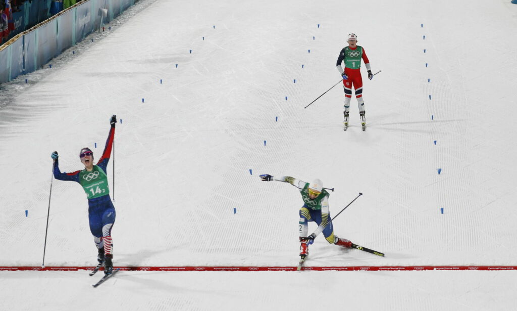 image: Diggins spurtet USA til OL-gull