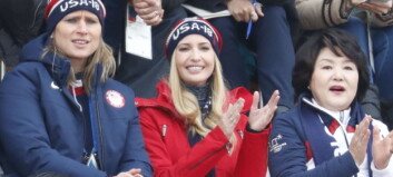Ivanka Trump på plass i Pyeongchang Ivanka Trump på plass i Pyeongchang