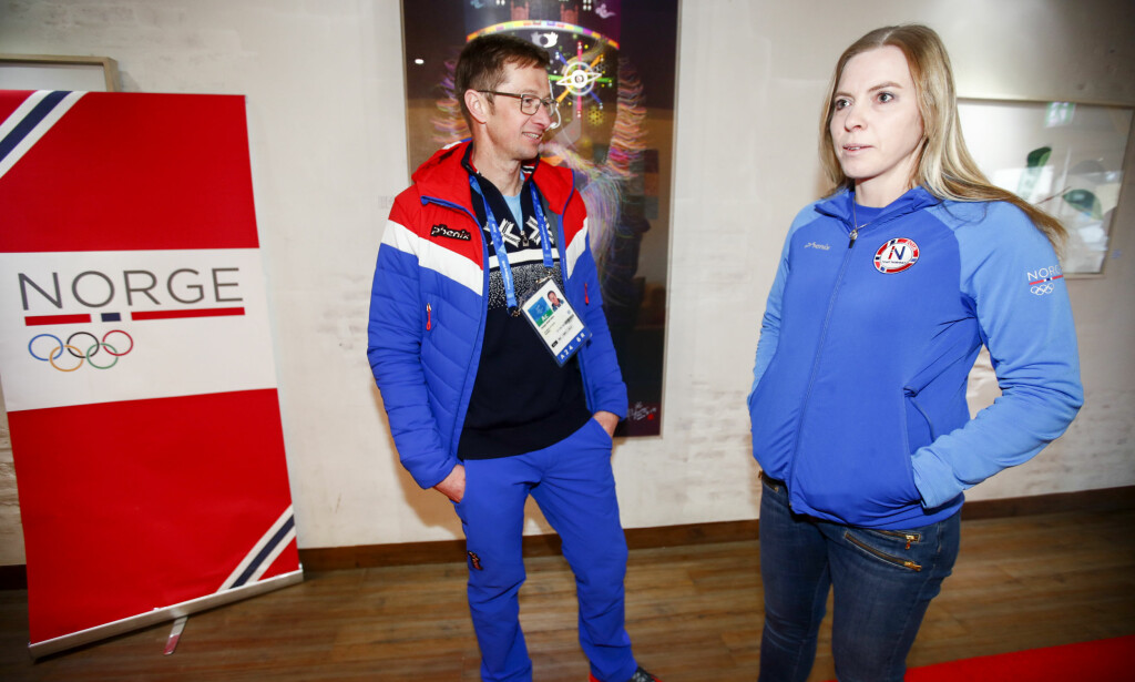 LEIRSJEF: Else-Marthe Sørlie Lybekk. Her sammen med vinteridrettsjef Helge Bartnes. Foto: Terje Pedersen / NTB scanpix LEIRSJEF: Else-Marthe Sørlie Lybekk. Her sammen med vinteridrettsjef Helge Bartnes. Foto: Terje Pedersen / NTB scanpix