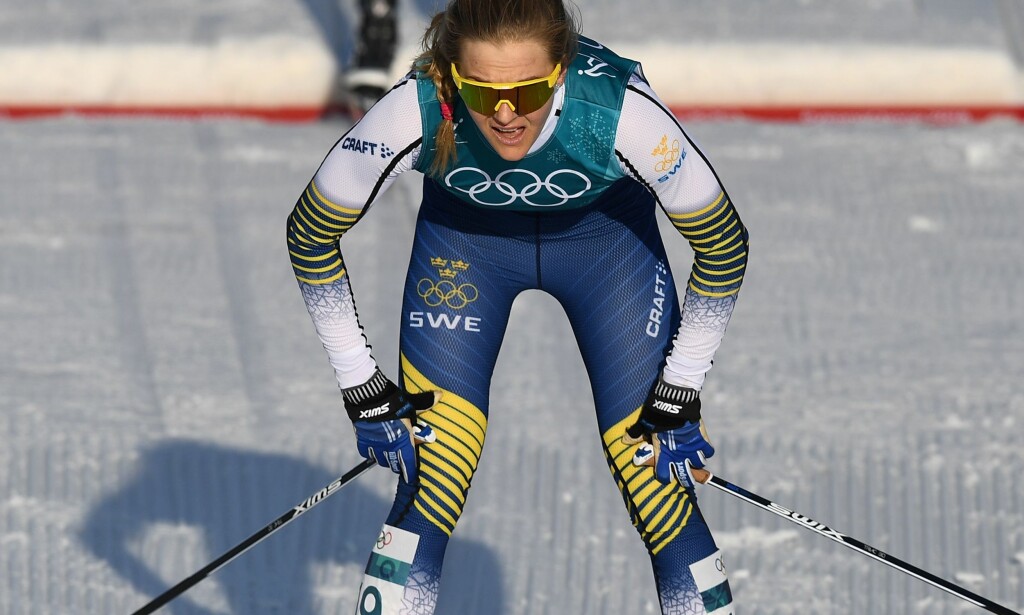 VANT SPURTEN: Stina Nilsson. Foto: AFP PHOTO / FRANCK FIFE VANT SPURTEN: Stina Nilsson. Foto: AFP PHOTO / FRANCK FIFE