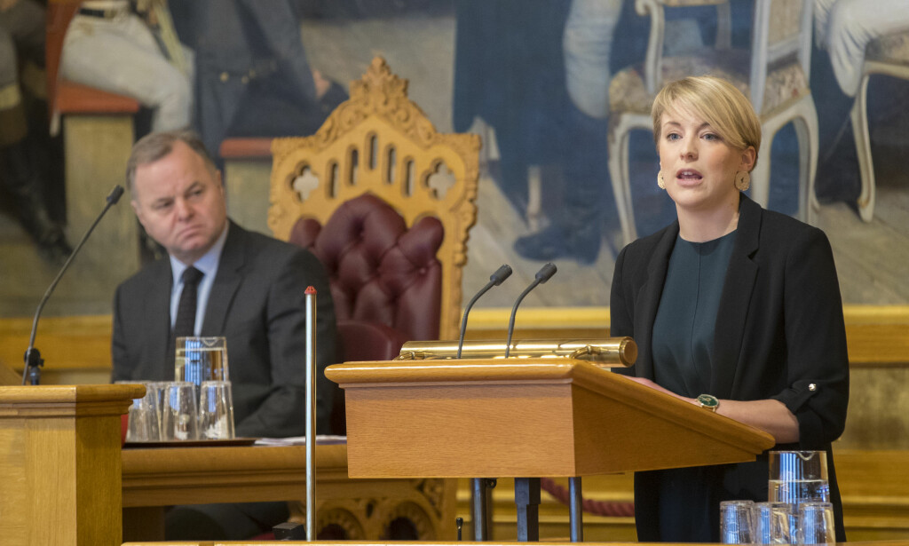 BETALE PRISEN: Kari Elisabeth Kaski (SV) er opptatt av at Stortingets ansatte ikke må betale prisen for byggeskandalen. Foto: Vidar Ruud / NTB scanpix BETALE PRISEN: Kari Elisabeth Kaski (SV) er opptatt av at Stortingets ansatte ikke må betale prisen for byggeskandalen. Foto: Vidar Ruud / NTB scanpix