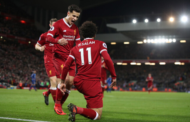 NY FAVORITT: Salah gjør salget av Philippe Coutinho litt lettere å svelge for Liverpool-fansen. Foto: Lynne Cameron/Sportimage via PA Images/NTB Scanpix NY FAVORITT: Salah gjør salget av Philippe Coutinho litt lettere å svelge for Liverpool-fansen. Foto: Lynne Cameron/Sportimage via PA Images/NTB Scanpix