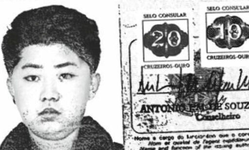image: Brasiliansk pass viser bilde av Kim Jong-un