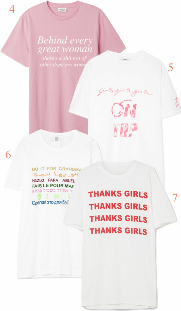 4. Weekday, kr 150. 5. Ganni via Net-a-porter, kr 1040. 6. Rosie Assoulin via Net-a-porter, kr 2012. 7. Stella McCartney via Net-a-porter, kr 2196. 4. Weekday, kr 150. 5. Ganni via Net-a-porter, kr 1040. 6. Rosie Assoulin via Net-a-porter, kr 2012. 7. Stella McCartney via Net-a-porter, kr 2196.