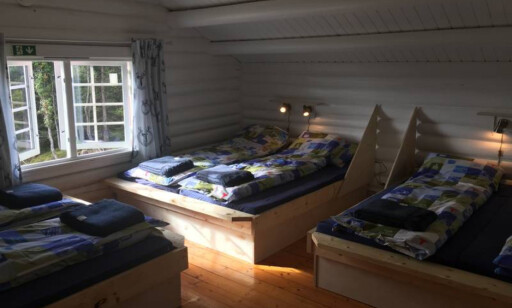 OVER 100 ÅR GAMMEL: Halvorsenhytta i Vestmarka i Oslo har ni sengeplasser. Foto: Turistforeningen OVER 100 ÅR GAMMEL: Halvorsenhytta i Vestmarka i Oslo har ni sengeplasser. Foto: Turistforeningen