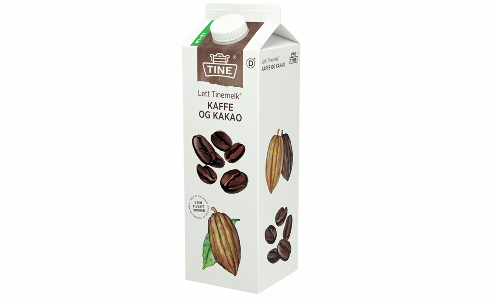 Tine Tinemelk med kaffe og kakao. Foto: Produsenten Tine Tinemelk med kaffe og kakao. Foto: Produsenten