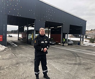 Per Kristian Grandahl, kontorsjef ved Svinesund tollkontor. (Foto: Jenny Mina Rødahl) Per Kristian Grandahl, kontorsjef ved Svinesund tollkontor. (Foto: Jenny Mina Rødahl)