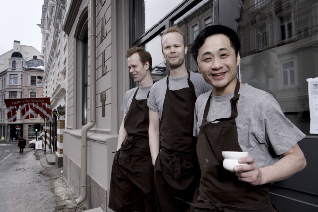 SMAKSPANELET: Fredrik Hettervik, Jo Bøe Klagegg og Björn Svensson. Foto: Lars Eivind Bones SMAKSPANELET: Fredrik Hettervik, Jo Bøe Klagegg og Björn Svensson. Foto: Lars Eivind Bones