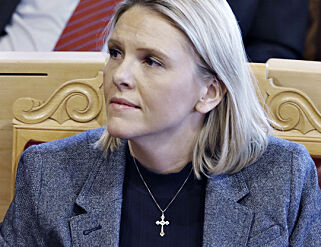 image: Enorm Listhaug-refs på Stortinget: - Du har oppført deg uakseptabelt