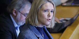 image: Sp vil stemme for mistillit. KrF bestemmer seg mandag