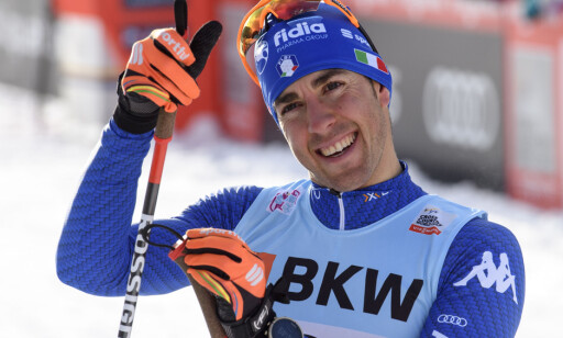EVIG TOER: Federico Pellegrino har vært sesongens nest beste sprinter. Her etter andreplassen i Davos i desember. Foto: NTB Scanpix EVIG TOER: Federico Pellegrino har vært sesongens nest beste sprinter. Her etter andreplassen i Davos i desember. Foto: NTB Scanpix