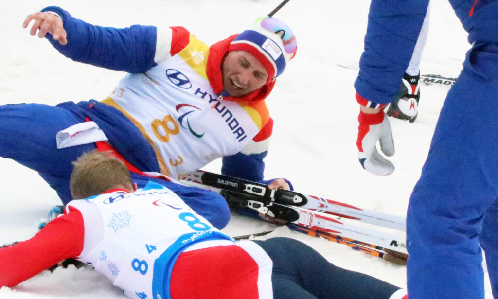image: Zahl Pedersen i tårer da Norge avsluttet med lagsølv