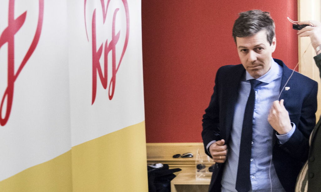 image: Knut Arild Hareide: - Jeg har tilgitt Sylvi Listhaug