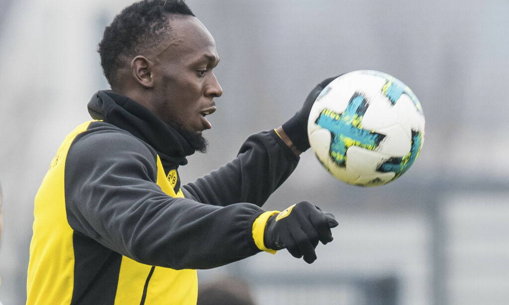 image: Her trener verdens raskeste mann med tysk storlag