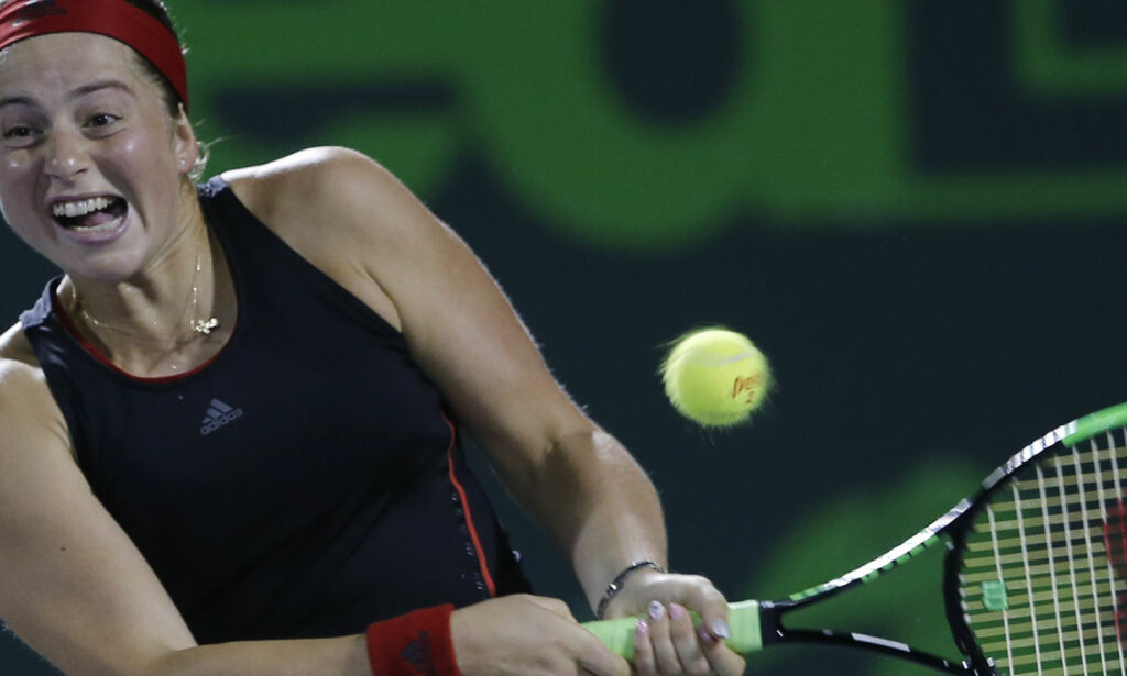 image: Ostapenko til semifinale i Miami Open