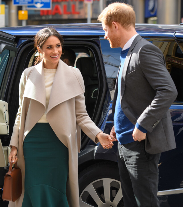 FORELSKA: Meghan og Harry er sjelden redde for å vise sine følelser for hverandre. Foto: NTB Scanpix FORELSKA: Meghan og Harry er sjelden redde for å vise sine følelser for hverandre. Foto: NTB Scanpix