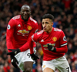 MÅLFEIRING: Romelu Lukaku og Alexis Sánchez. Foto: NTB Scanpix MÅLFEIRING: Romelu Lukaku og Alexis Sánchez. Foto: NTB Scanpix