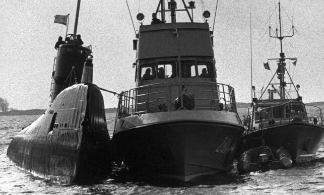 ATOMVÅPEN: Dramaet pågikk i halvannen uke, mens hele verden holdt pusten. Svenskene fikk tidlig påvist at det fantes atomvåpen om bord i ubåten.
Arkivfoto: Bernt Claesson / SCANPIX SVERIGE ATOMVÅPEN: Dramaet pågikk i halvannen uke, mens hele verden holdt pusten. Svenskene fikk tidlig påvist at det fantes atomvåpen om bord i ubåten.
Arkivfoto: Bernt Claesson / SCANPIX SVERIGE