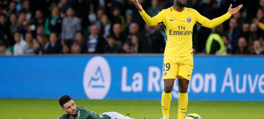 Selnæs' St. Etienne rystet PSG. På overtid kom det bitre selvmålet Selnæs' St. Etienne rystet PSG. På overtid kom det bitre selvmålet