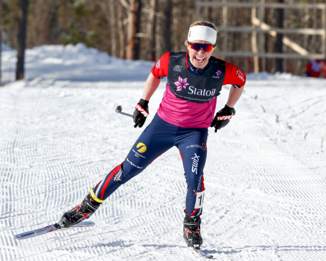 GOD TEKNISK: Fossesholm får skryt av juniorlandslagstrener Geir Endre Rogn for hennes tekniske kvaliteter. Foto: Terje Pedersen/NTB GOD TEKNISK: Fossesholm får skryt av juniorlandslagstrener Geir Endre Rogn for hennes tekniske kvaliteter. Foto: Terje Pedersen/NTB