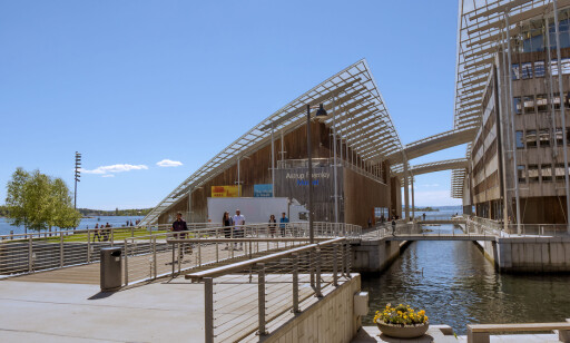 OMVISNING: Astrup Fearnley-museet fyller 25 år, og byr på gratis omvisning. Foto: VisitOSLO OMVISNING: Astrup Fearnley-museet fyller 25 år, og byr på gratis omvisning. Foto: VisitOSLO
