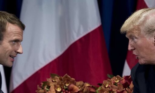 image: Macron hevder han har bevis for kjemisk angrep fra Assad. Trump skaper full forvirring