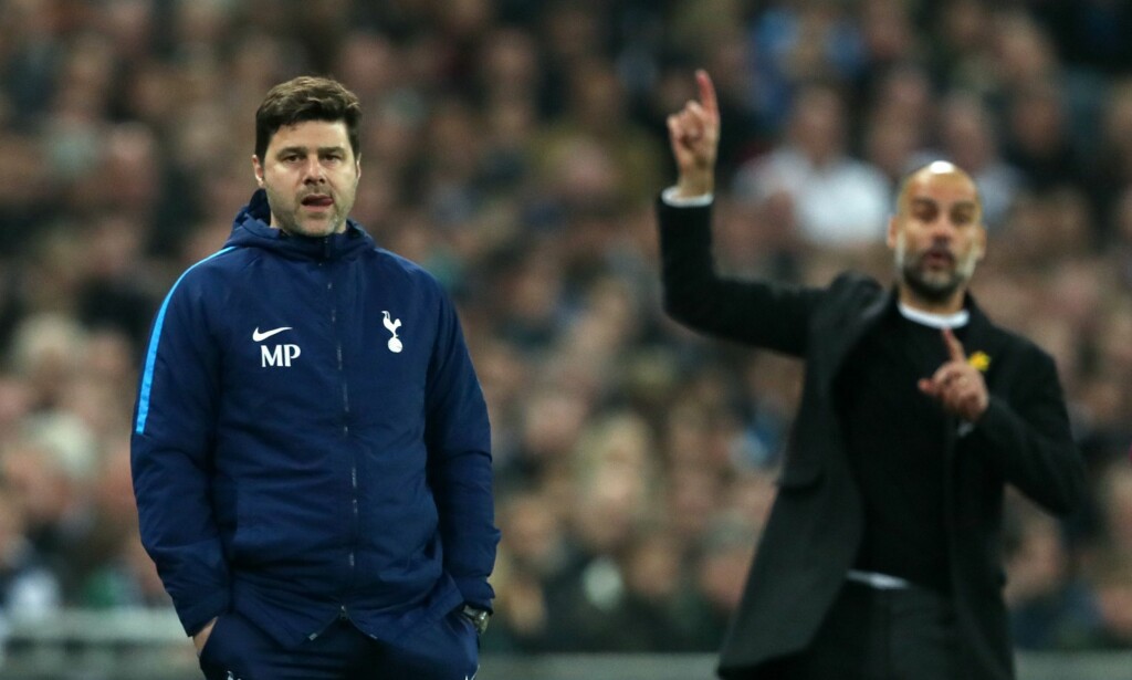 LIKER Å LEGGE PRESS: Tottenham-manager Mauricio Pochettino og City-manager Pep Guardiola. Foto: Dave Shopland/BPI/REX/Shutterstock/NTB Scanpix LIKER Å LEGGE PRESS: Tottenham-manager Mauricio Pochettino og City-manager Pep Guardiola. Foto: Dave Shopland/BPI/REX/Shutterstock/NTB Scanpix