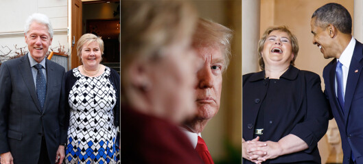 Erna om den nye Trump-virkeligheten: - Verden er snudd opp ned Erna om den nye Trump-virkeligheten: - Verden er snudd opp ned