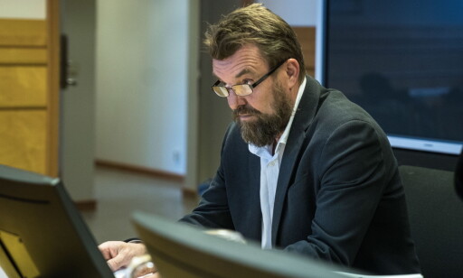 KJEMPER: Frode Reppe før dag to av arbeidsrettssaken der Reppe mener at oppsigelsen fra NSL er ugyldig. Foto: Øistein Norum Monsen/Dagbladet KJEMPER: Frode Reppe før dag to av arbeidsrettssaken der Reppe mener at oppsigelsen fra NSL er ugyldig. Foto: Øistein Norum Monsen/Dagbladet